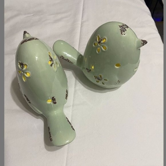 Nicole Bird 6 1/2" Figurine Light (Set of 2) - Picture 2 of 8